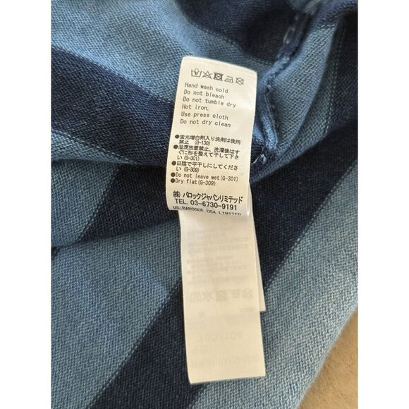 AZUL by Moussy Aztec Knit T-Shirt Sweater Blue Red Geometric Size XL - Picture 6 of 10